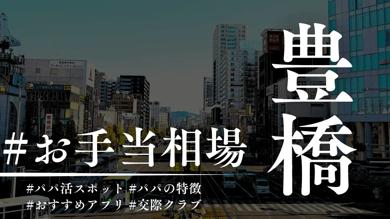 豊橋のパパ活事情！お手当相場・おすすめのP活アプリを解説